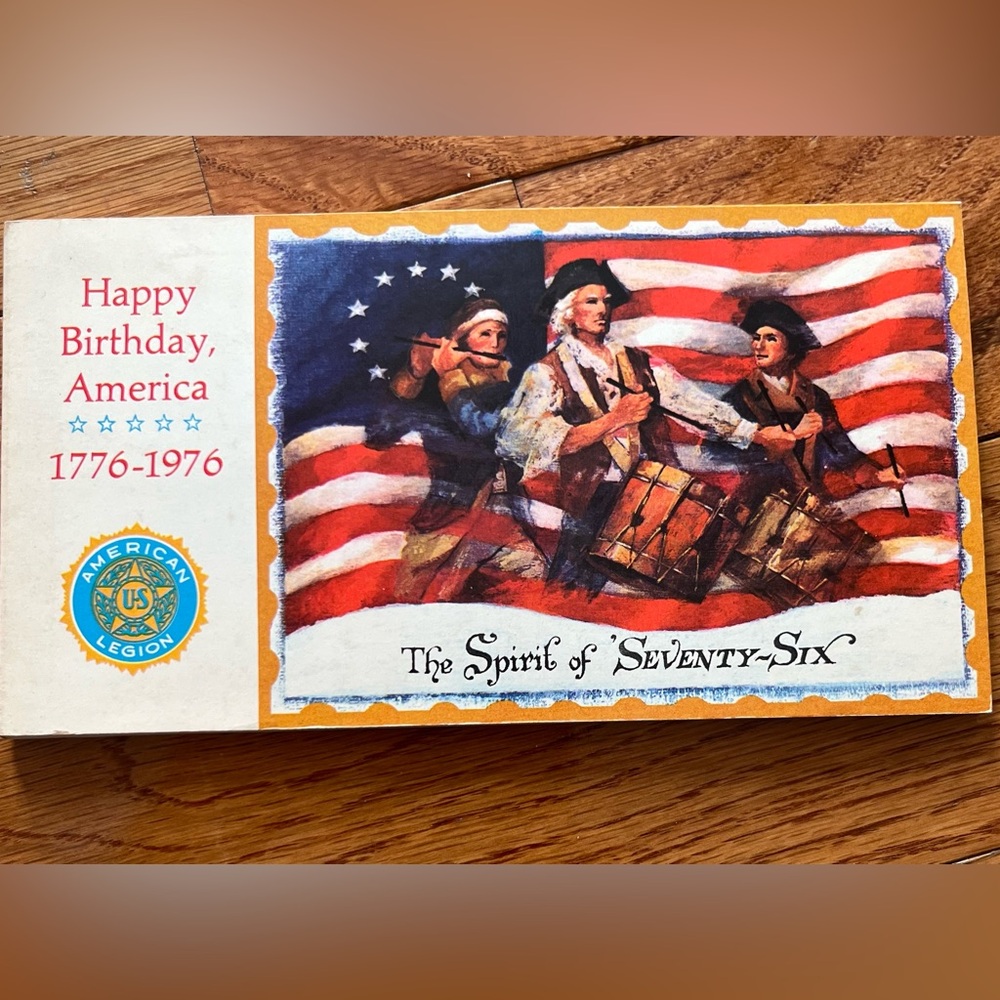 The Spirit of 'Seventy-Six American Legion Card